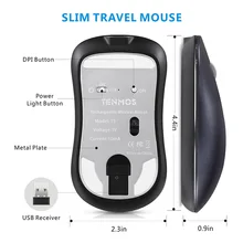 Rechargeable Wireless Bluetooth Mouse