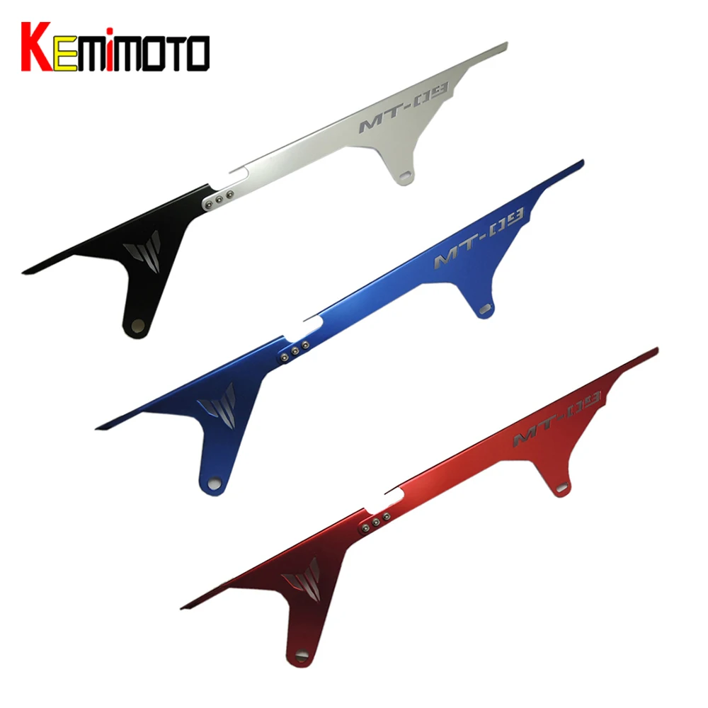 

For Yamaha MT 09 Tracer FJ09 Chain Guard Cover Protector Aluminum MT09 MT-09 Tracer FJ-09 2014 2015 2016 Motorcycle Accessories