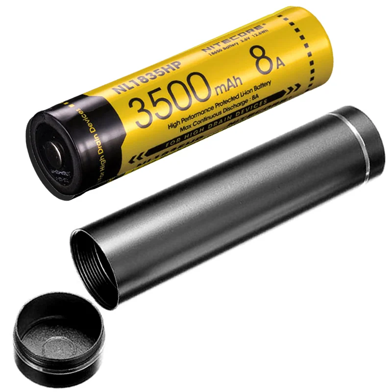 

NITECORE NL1835HP 8A 3500mAh Rechargeable Battery with Empty Metal Shell Case For transportation ONLY, Power Bank Can Not Run