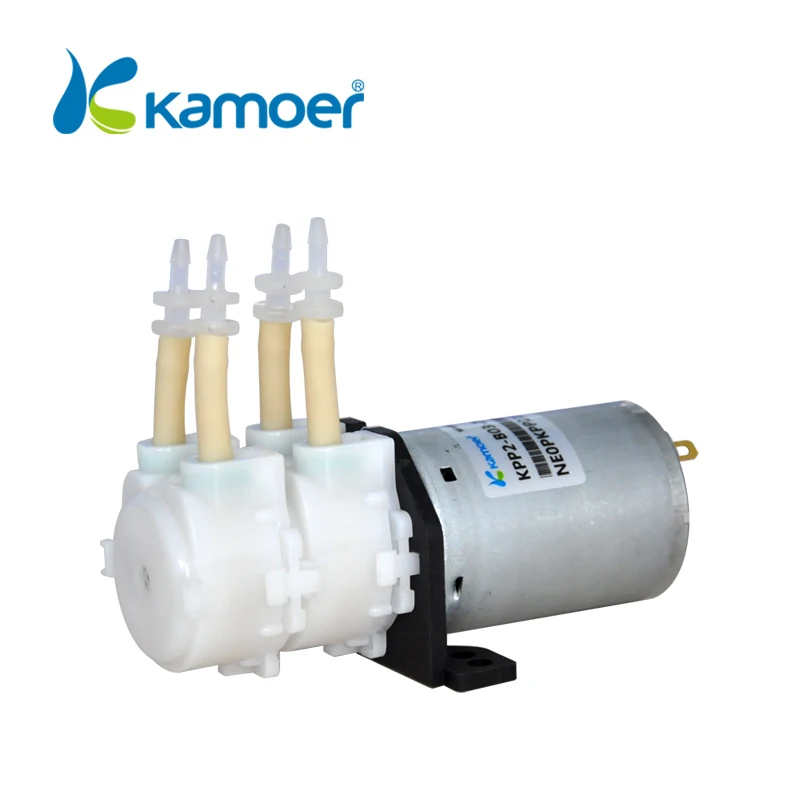 Kamoer KPP2 24V DC double head mini peristaltic pump electric water