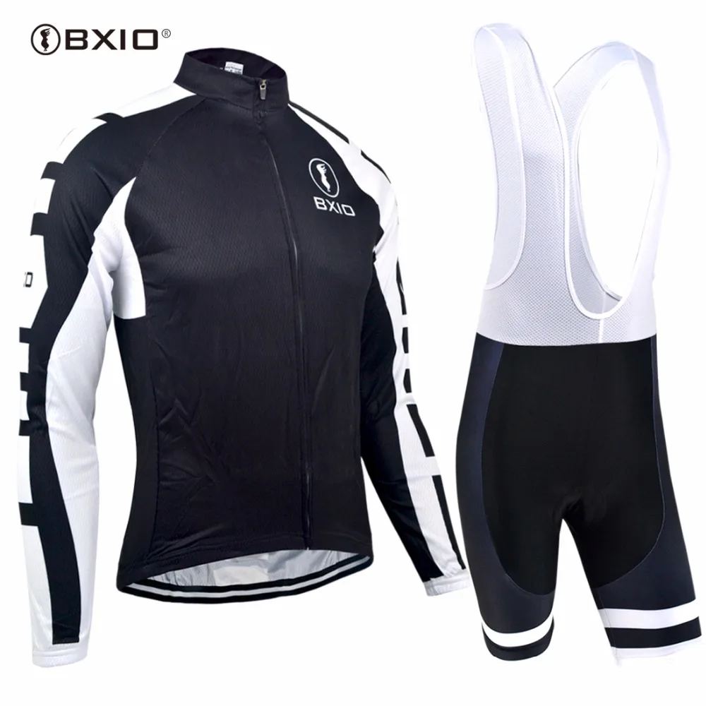 

Bxio Brand Long Sleeve Cycling Sets Ropa Ciclismo Autumn Bicycle Clothes Bicicleta Maillot Culotte Strava Italia Bretelle 015