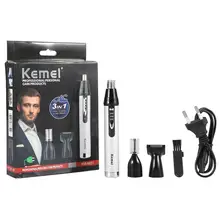 3 в 1 триммер для волос в носу, машинка для удаления волос, перезаряжаемая электрическая профессиональная очистка, триммер, бритва для удаления, вращающаяся головка, бритвенная машина