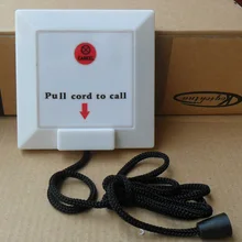 Пожилых Тревожная кнопка K-W1-P для вызова используется в клинике/Санузел/больницы