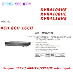 AHD Dahua, xvr Dahua видеомагнитофон xvr4104he xvr4108he xvr4116he 4ch 8ch 16ch 1080 P Поддержка HDCVI/AHD/TVI/CVBS/ IP Камера