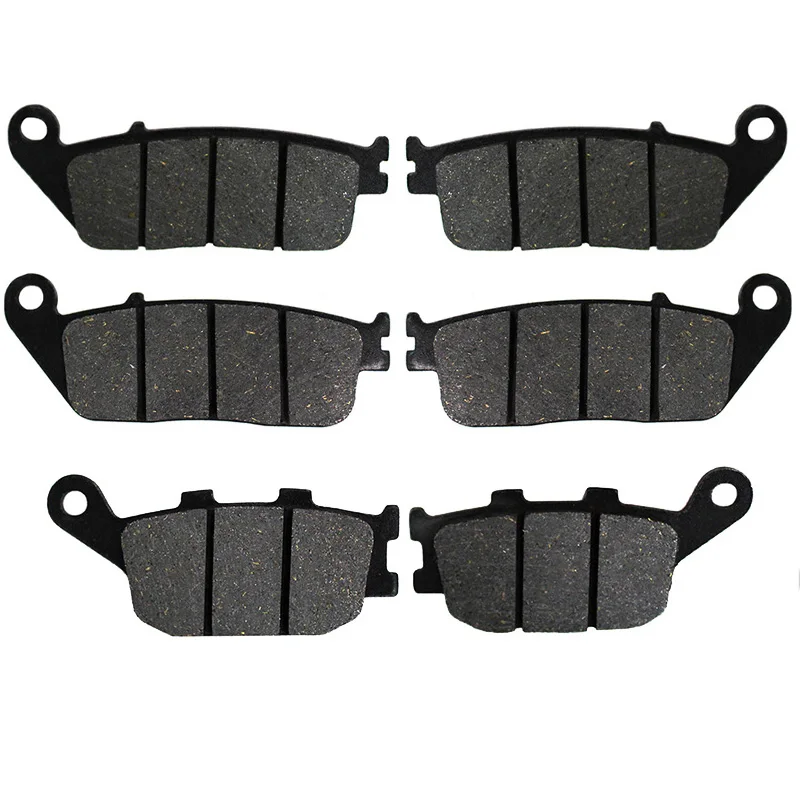 

Motorcycle Front and Rear Brake Pads Disks for Kawasaki KLE 650 Versys LT (ABS/Non ABS) KLE650 LT142-142-174