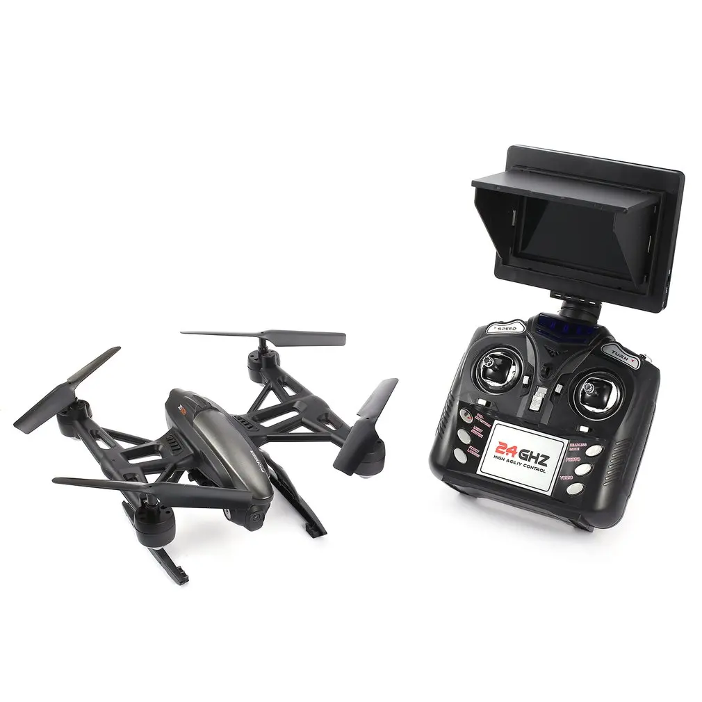 

2.4GHz Mini RC Drone Toys 5.8G FPV RC Quadcopter with 2.0MP HD Camera Headless Mode Altitude Hold Mode Kids RC Helicopter Model