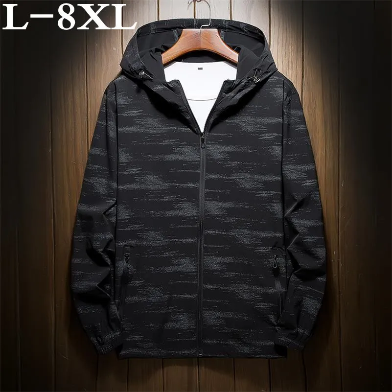 2018 Новые Большие размеры Размеры 8XL 7XL 6XL 5XL 4XL Для Мужчин's Водонепроницаемый