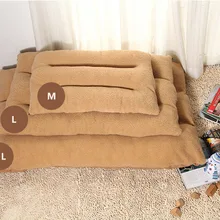 Брендовая большая собака зимняя Обложка Коврик для домашних животных собака Лежанка для котиков кровать подушка хлопок флис кошка мягкое одеяло