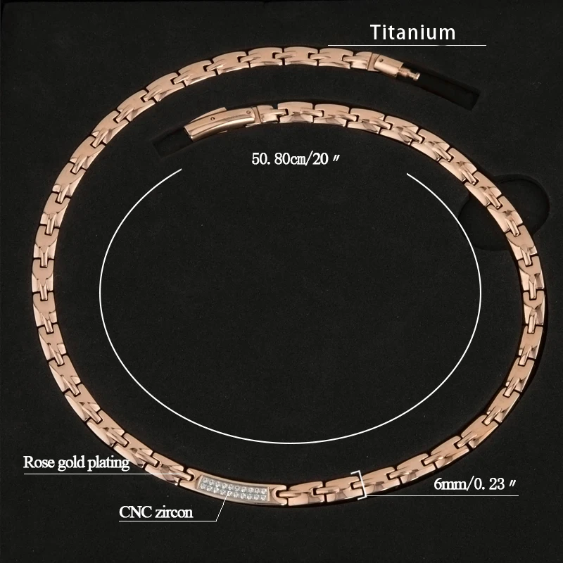 SGS authentication Export to Korea and Japan pure Titanium Jewelry