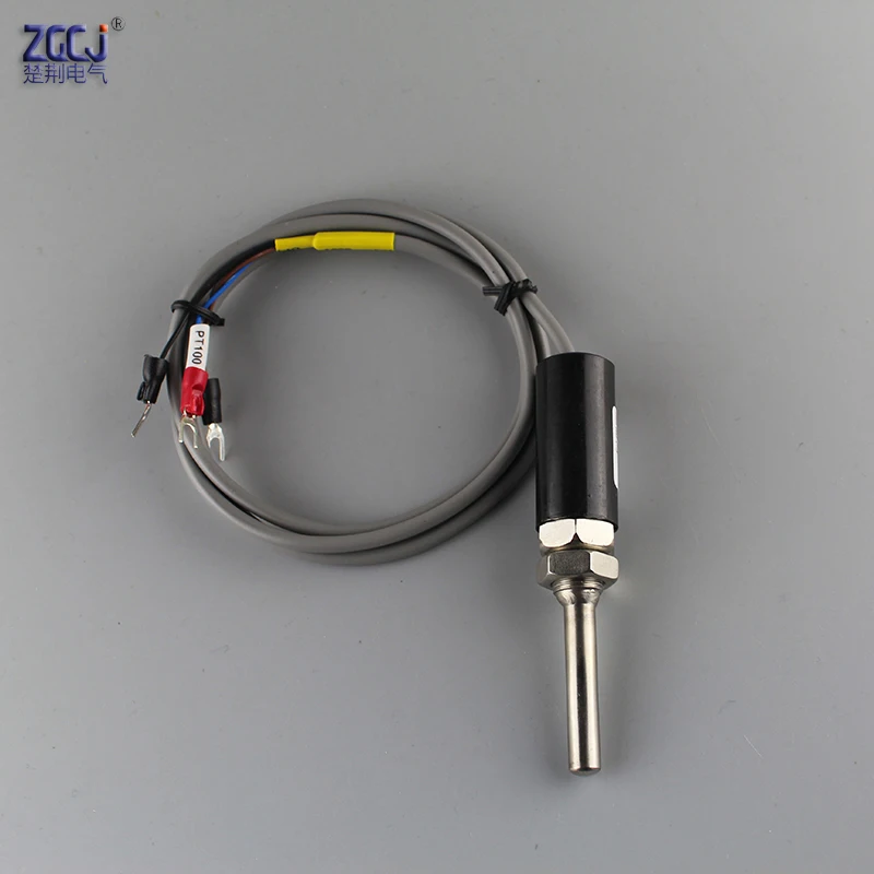 

-50~300 degree RTD sensor Thermal resistance PT100 temperature sensor RTD probe with 1m wire