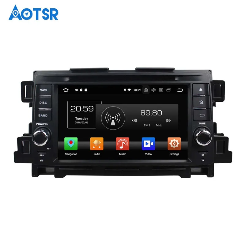 Clearance Android 8 4+32G Car DVD Player GPS navigation For Mazda CX-5 2011 2012 headunit multimedia player tape recorder Free map wifi 9