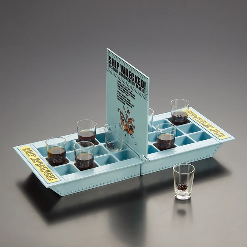 Вечерние настольные игры Intellect Fun корабль потертая Питьевая игра с 6 стеклами