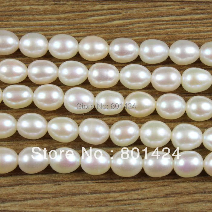 

FREE SHIPPING Natural Cultured Freshwater rice Pearl Beads,A Grade ,6-7mm, Great for Jewelry Making ,Loose beads 88-40