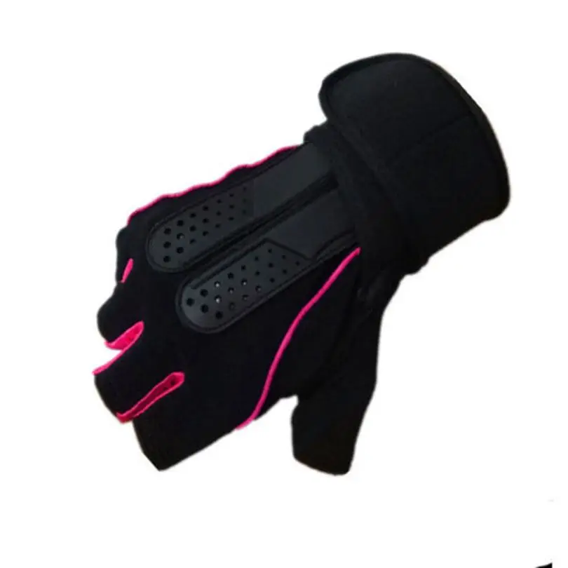 فريق weimostar outdoor الرجال دراجة رياضية ciclismo الدراجات قفازات نصف اصبع قفازات جل الوسادة رفع نارية 3-Colors M-XL