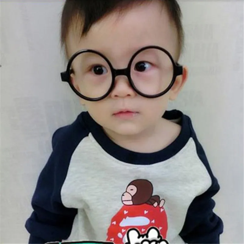 2019 Fashion Mother and Daughter Classic Retro Round Kid Eyeglass Cute Women Glasses Frame Harry Potter Glasses Without Lenses