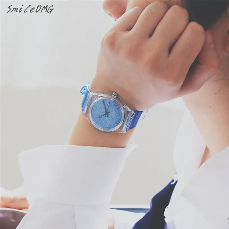 relogio feminino Simple Girlfriend Watch Small Fresh Soft Girl Watch