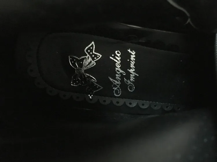 Angelic imprint mori girl/женские мотоциклетные ботинки в стиле панк; женские ботильоны в стиле Лолиты; женские туфли-лодочки на высоком каблуке; обувь на платформе 10 см