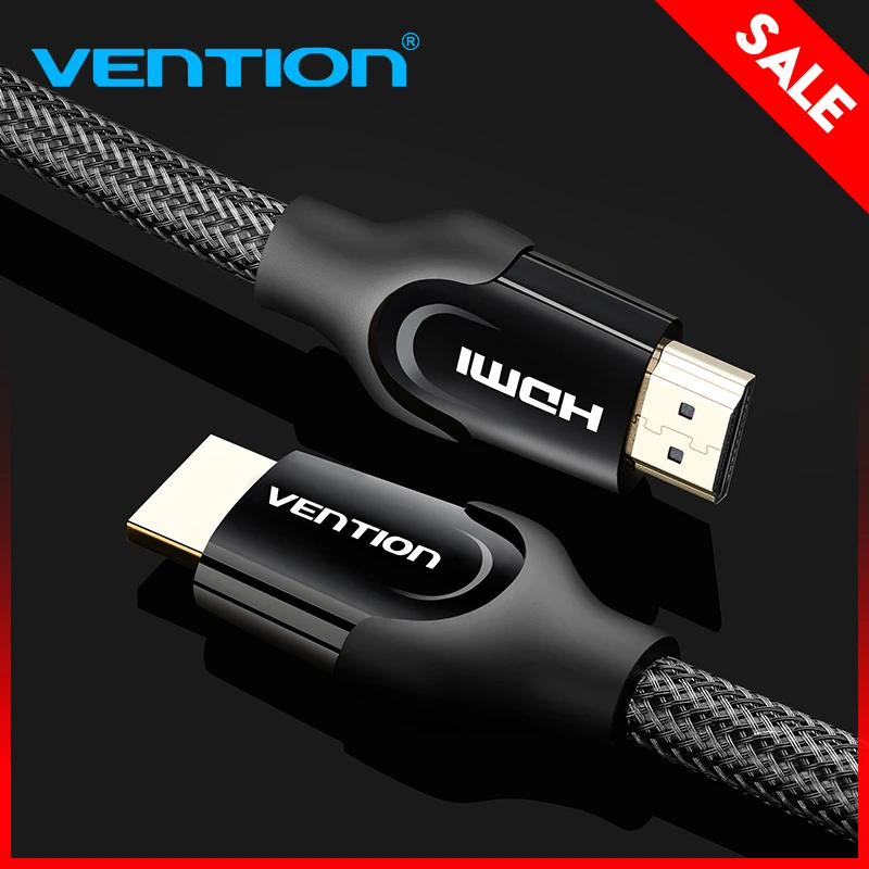 Vention HDMI Cable 1m/2m/5m/8m/10m HDMI Ethernet HDMI to HDMI Connector Adapter Cable 1.4V 2.0V 1080p 3D for PC HDTV Projector Vention HDMI Cable 1m/2m/5m/8m/10m HDMI Ethernet HDMI to HDMI Connector Adapter Cable 1.4V 2.0V 1080p 3D for PC HDTV Projector