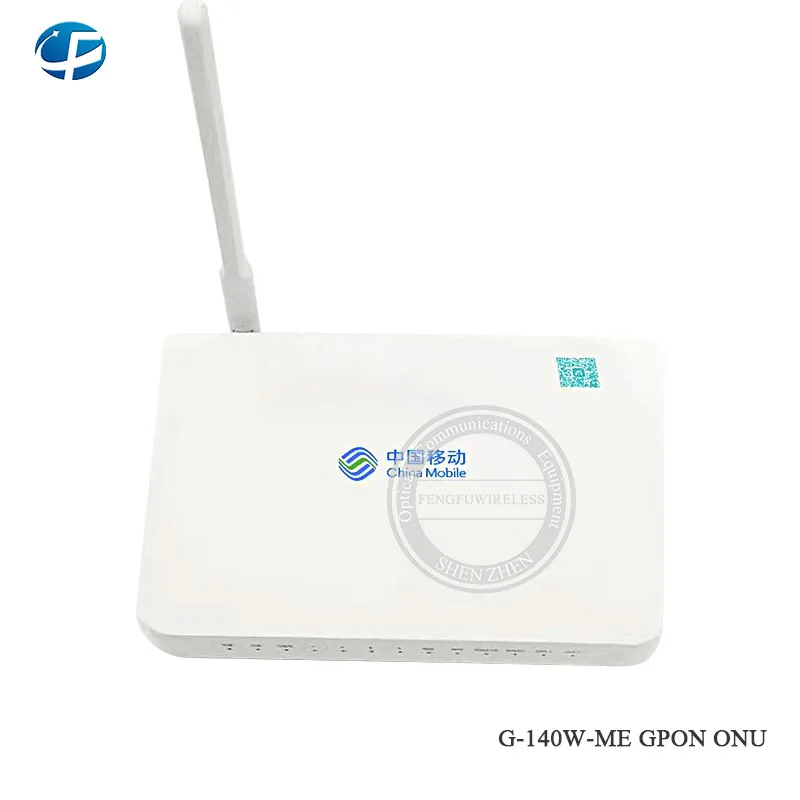 Alcatel Lucent Gpon daul-band wifi 2,4G/5G G-140W-ME ONU ONT, 4GE+ 1VOICE+ 2USB+ wifi маршрутизатор для оптоволоконных линий английская прошивка