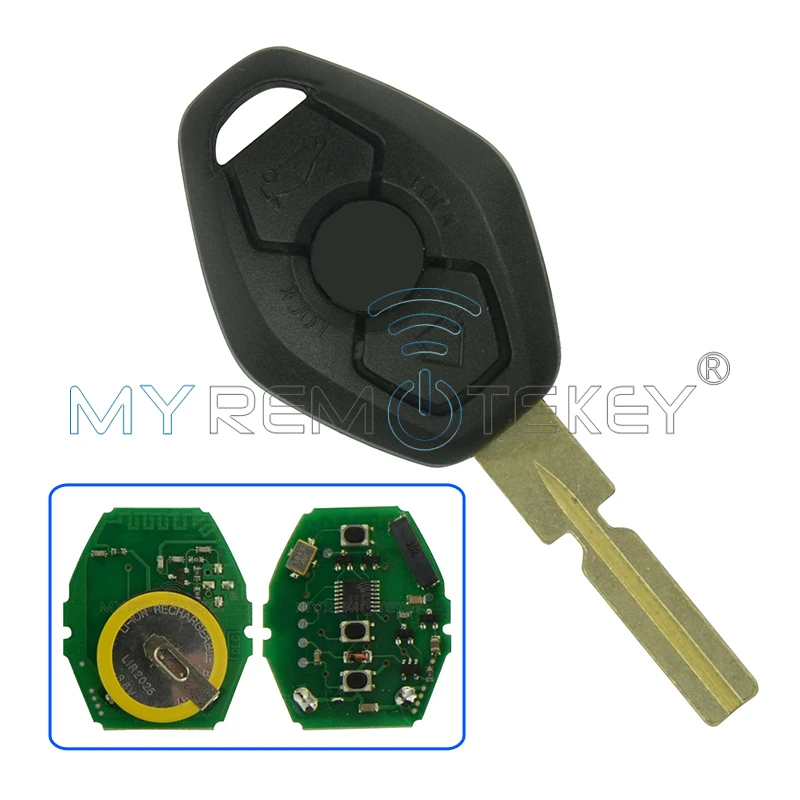 

Remtekey 315Mhz Remote car key HU58 3 button ID44 chip EWS system for BMW 1 3 5 SERIES E36 E87 E90 E91 ETC key