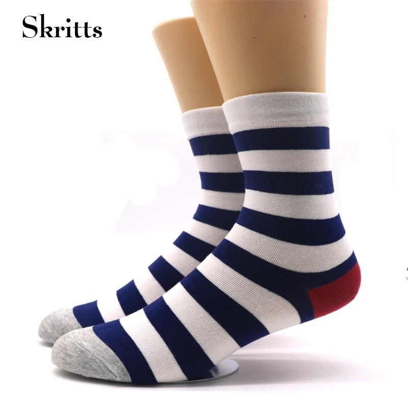 1 Pair Skritts Cotton Socks for Men Chromatic Striped Short Sock Warm Autumn Winter Socks Men Casual Business Dress Sock Funny 1 Pair Skritts Cotton Socks for Men Chromatic Striped Short Sock Warm Autumn Winter Socks Men Casual Business Dress Sock Funny