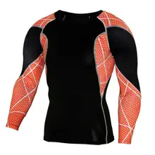 Мужская Профессиональная быстросохнущая футболка для тренировок, занятий спортом, бега, йоги, сжатия, фитнеса, одежда для упражнений размера плюс, футболка V88