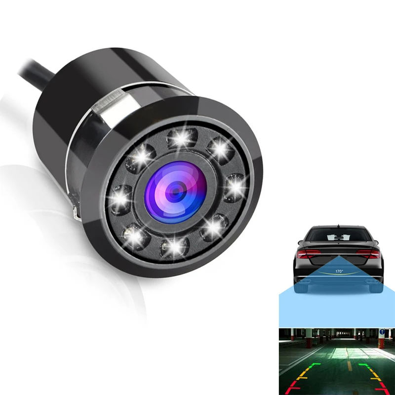 

18.5mm HD CCD Car Rear View Camera rearview parking camera Wide Angle Waterproof Universal Parking Camera Reversing backup Camer