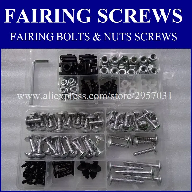 CJ Fairing bolts kit For SUZUKI KATANA 600 750 GSX 600F 750F GSX600F GSX750F 1988-1997 Body Bolt Screw Fastener Fixation | Автомобили и