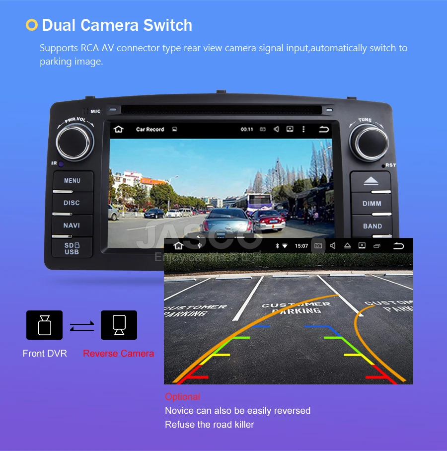 Best HD Android 9.0 Car Stereo For Toyota Corolla E120 BYD F3 GPS RADIO Stereo Car dvd Navigation Multimedia Unit 13