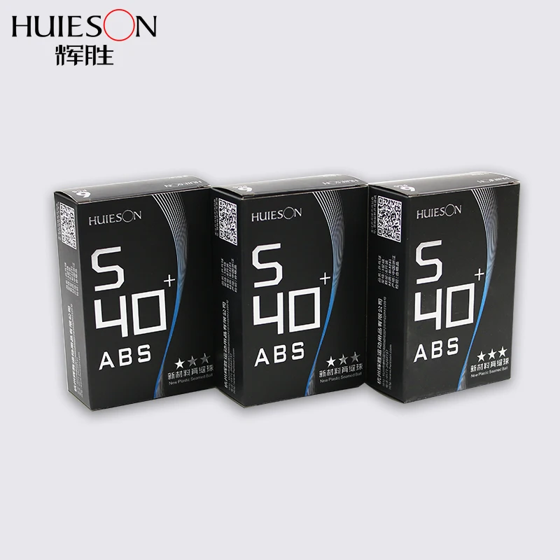 Huieson 6 шт./упак. 3 звезды для настольного тенниса поли шарики S40 + мм Новый Материал