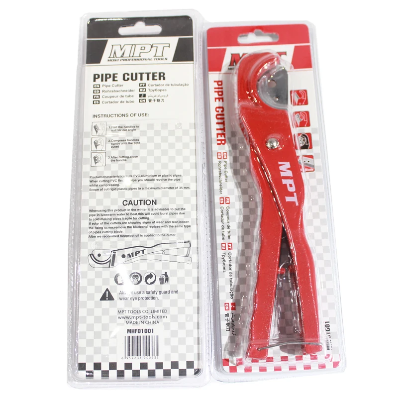 6 MPT Diagonal Pliers Steel Wire Cutter Cutting Cables Apply to Cut Thin PVC,PE,PEX PIPE,Especially for PEX and Hose Cutting Tools