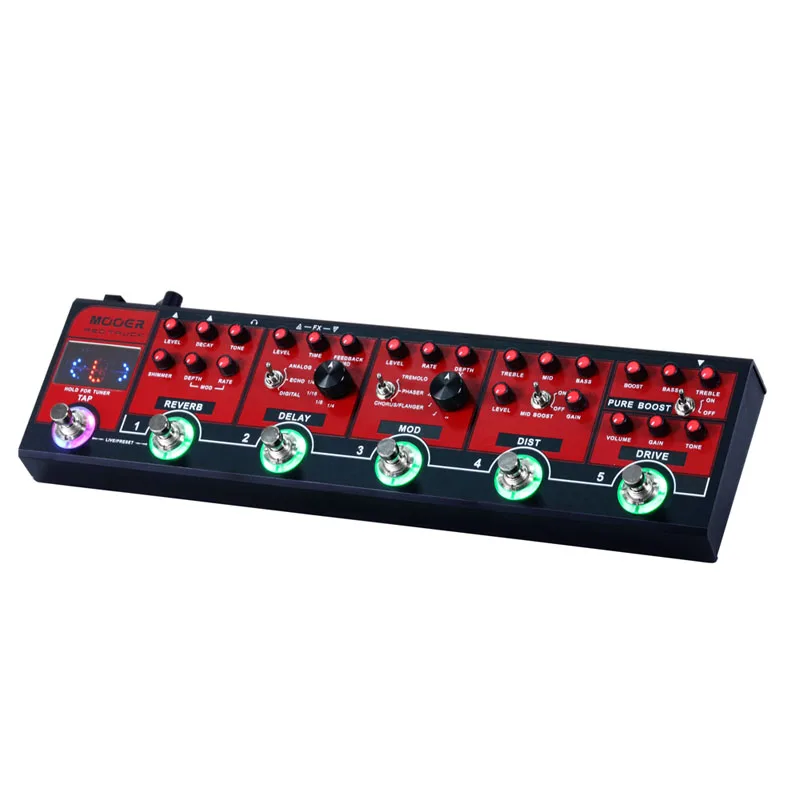 Buy MOOER Red Truck Effect Pedal Modulation Delay