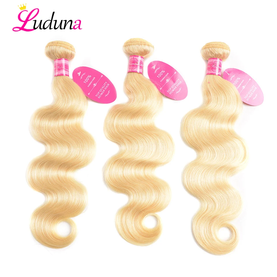 Luduna 613 Bundles Body Wave Bundles Brazilian Hair Weave Bundles 100% Human Hair Bundles Remy Hair Extension Weave 8-26 Inch Luduna 613 Bundles Body Wave Bundles Brazilian Hair Weave Bundles 100% Human Hair Bundles Remy Hair Extension Weave 8-26 Inch