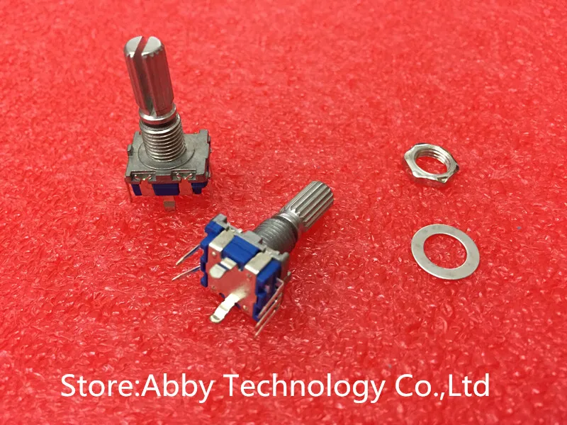 5pcs/lot Rotary Encoder Switch EC11 Pots Shaft Length:20MM 20 Bits | Обустройство дома