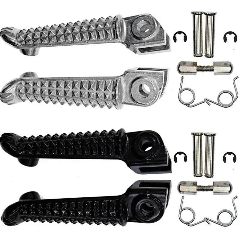 Motorcycle Front Rear Footrests Foot pegs For Yamaha YZFR1 2002-2011 YZFR6 2003-2012 motorcycle accessories motorcycle footrests motorcycle foot pedals