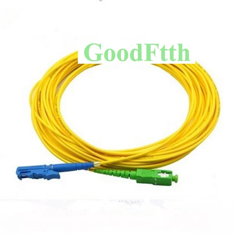 

Fiber Patch Cord Jumper E2000/APC-SC/APC SC-E2000 APC SM Simplex GoodFtth 100-500m