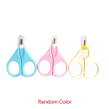 

New Kids Baby Safety Manicure Nail Cutter Clippers Scissors Lovely Mini Clipper Trimmer Baby Nail Care Random Color