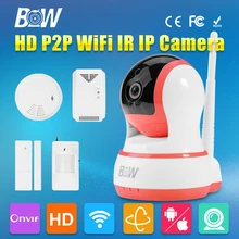 BW P2P 720P HD Wireless IP font b Camera b font WiFi Network CCTV Onvif Indoor