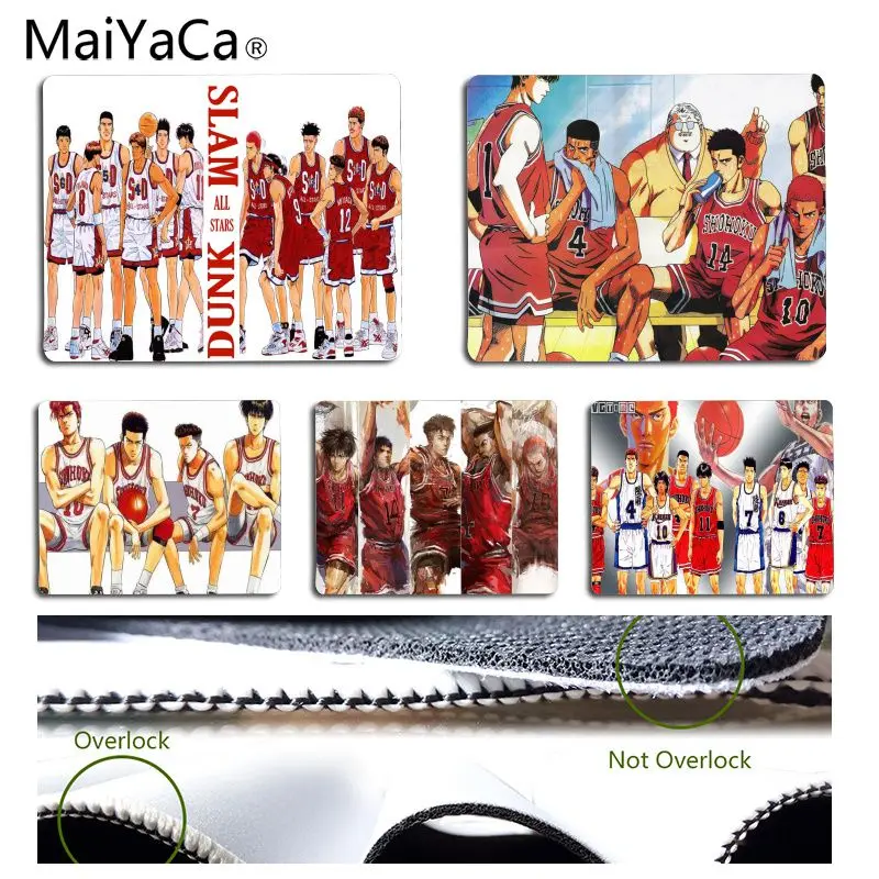 

MaiYaCa SLAM DUNK Office Mice Gamer Soft Mouse Pad Size for 18X22CM Speed Version Gaming Mousepads