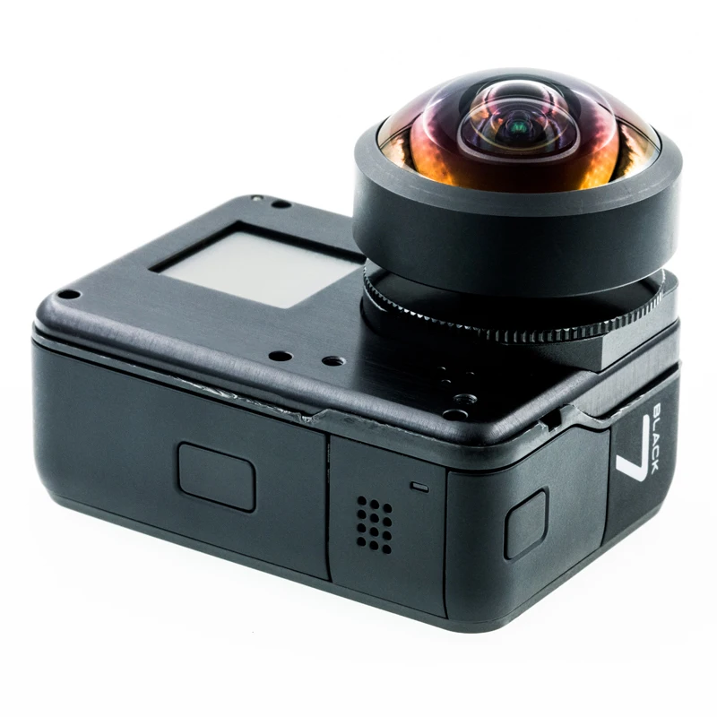 Ribcage Модифицированная GoPro Hero 7 черная (s крепление) Экшн камера может быть линзы под