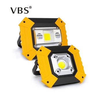 

USB Charging Led Portable Spotlight Outdoor Work Light IP44 Rechargeable 18650 Battery Outdoor Led Light For Hunting Camping