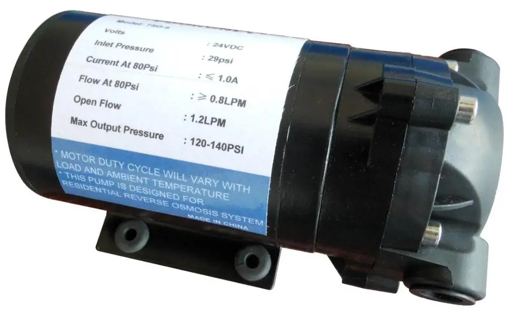 Пищевой SURFLO DC 24V очиститель воды системы RO мембранный бустерный насос - Напряжение: 75GPD