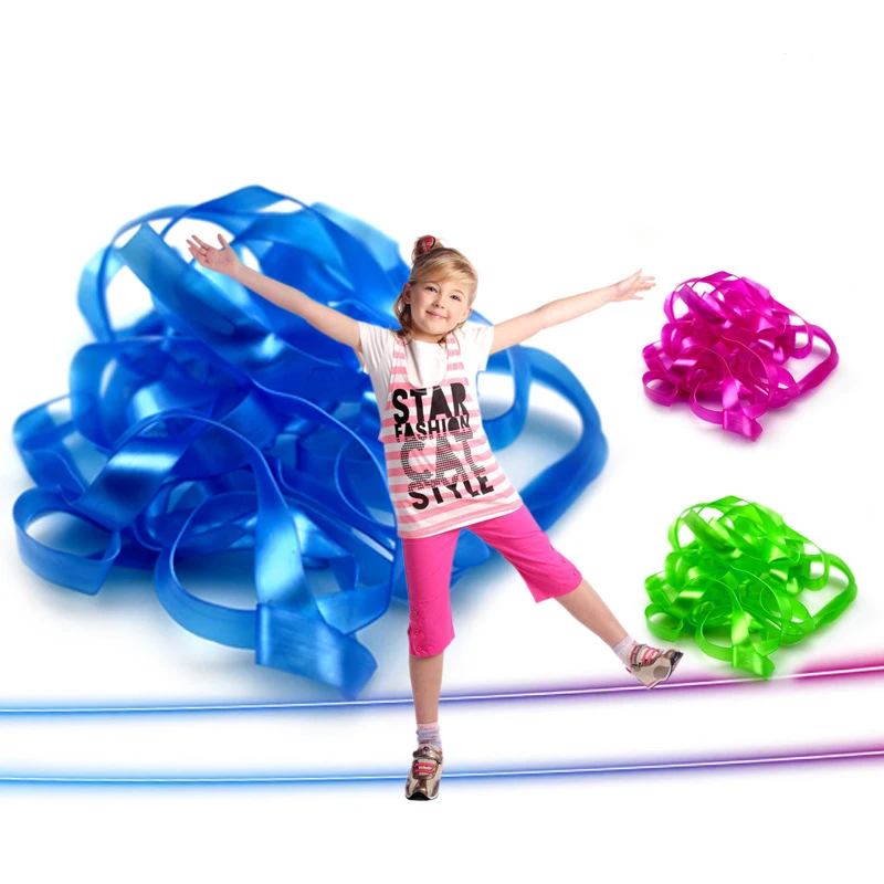 

Skipping Rope Outdoor Kids Toys Games for Children Elastic Rubber Sporting Exercise for Boys Girls for School Supplies 1Pc 3.2mm