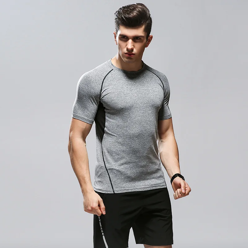 Men Running Set Sports Suit Breathable Male Summer Workout Running Jogger Training Set Sportswear Tracksuit Short+shirt 2PCS Men Running Set Sports Suit Breathable Male Summer Workout Running Jogger Training Set Sportswear Tracksuit Short+shirt 2PCS