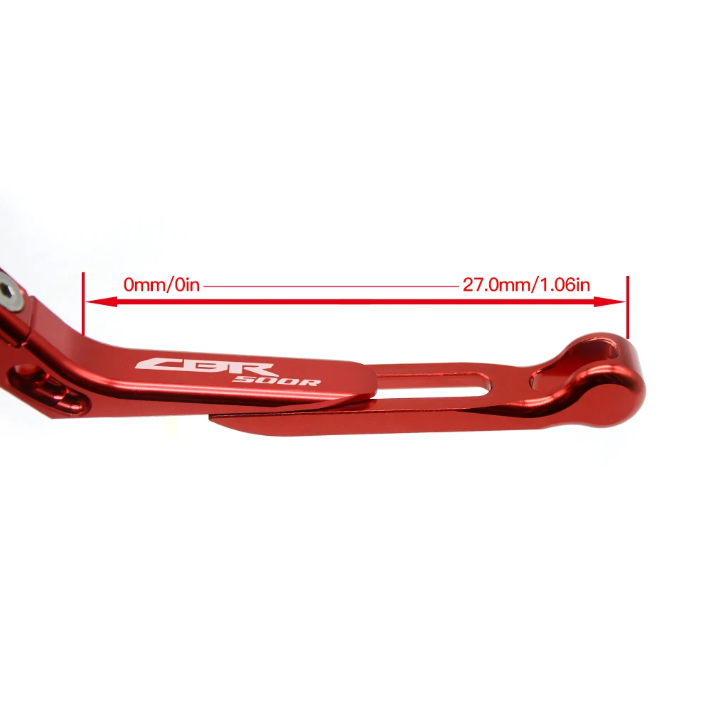 CNC мотоцикл Откидное Выдвижная сцепные рычаги с логотипом для honda CBR500R CBR 500R/CB500F/X