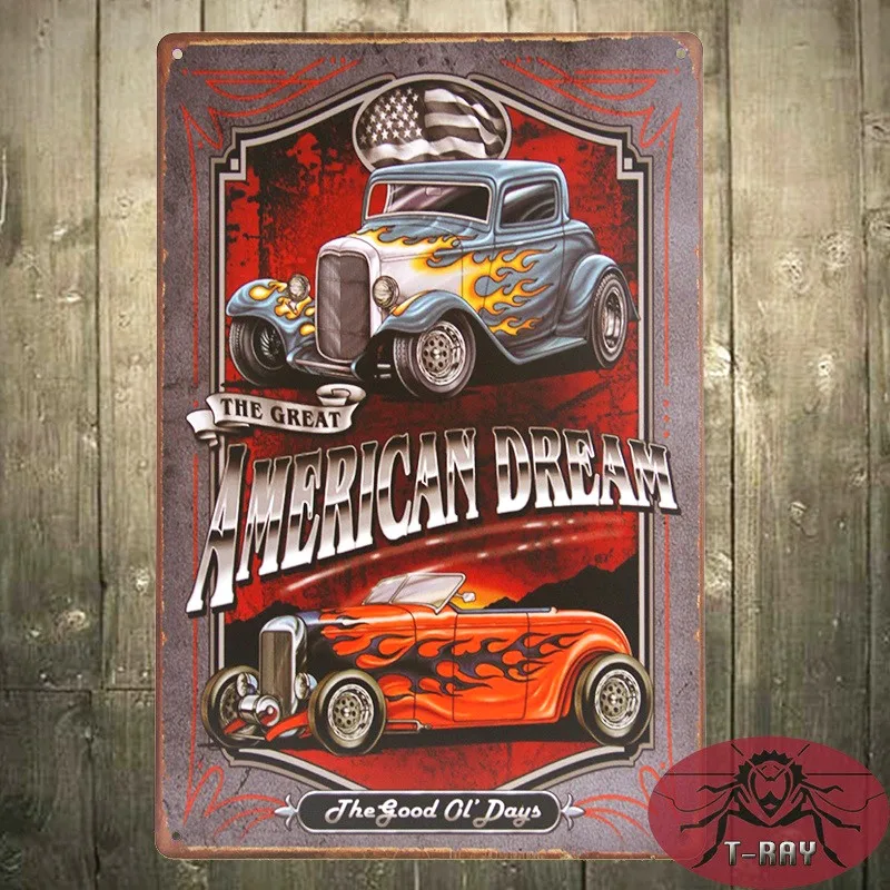 Online Buy Wholesale american tin signs from China american tin signs