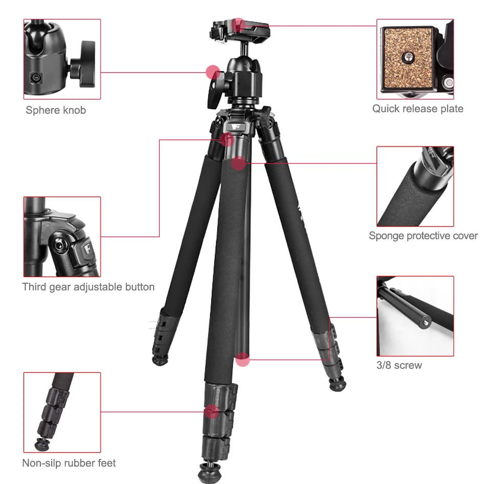 ALUMOTECH-Aluminium-Tripod-Stand-Max-Load-3KG-For-Outdoor-Camera-Video-DSLR-Shooting-Studio(1)