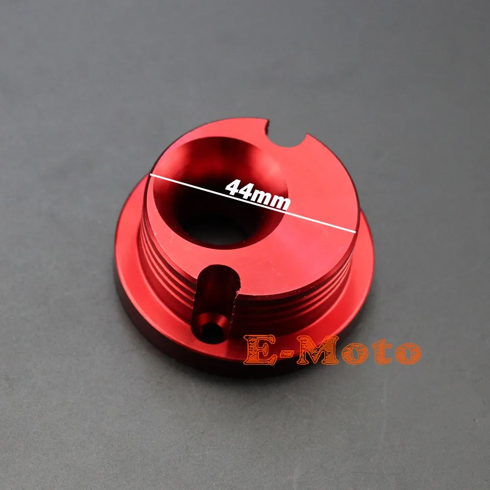 Красный CNC Сплав воздушный фильтр адаптер/СКОРОСТЬ СТЕК для 47cc 49cc карманный мини-велосипед Cag