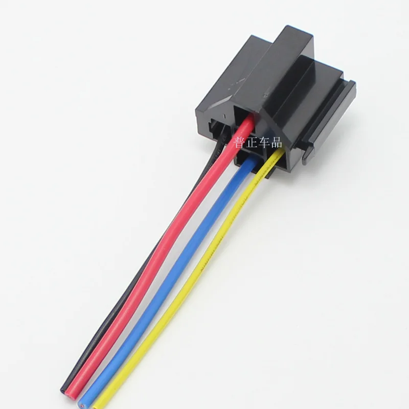 10sets 40a Auto Relay Holder 12v 24v 4pin 5pin Relay Wire