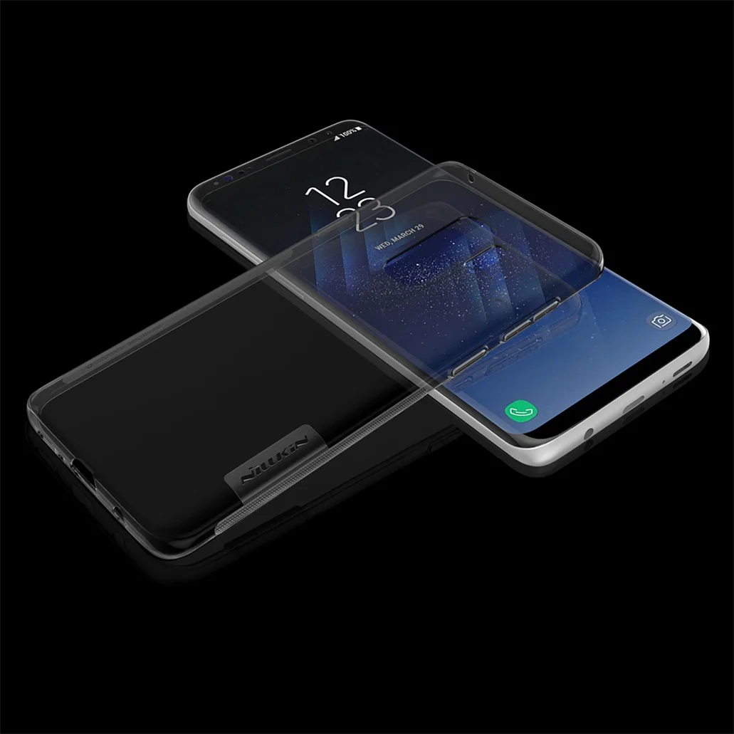 Для samsung Galaxy S8 S9 S8+ S9+ Plus чехол Nillkin Nature прозрачный мягкий кремний ТПУ Защитная крышка для samsung S9 плюс